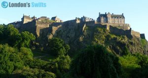 Edinburgh Castle from the north