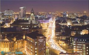 Leeds at night